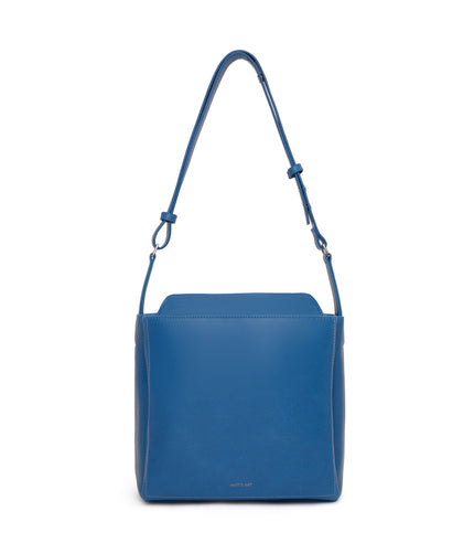 LORO Vegan Shoulder Bag - Vintage | Color: Blue - variant::bluejay