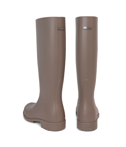 OTOKI Women's Tall Vegan Rain Boots | Color: Beige - variant::soy