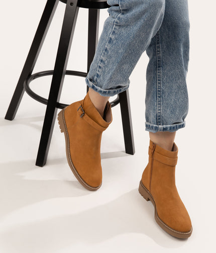 CHEA Women's Vegan Boots | Color: Black - variant::black