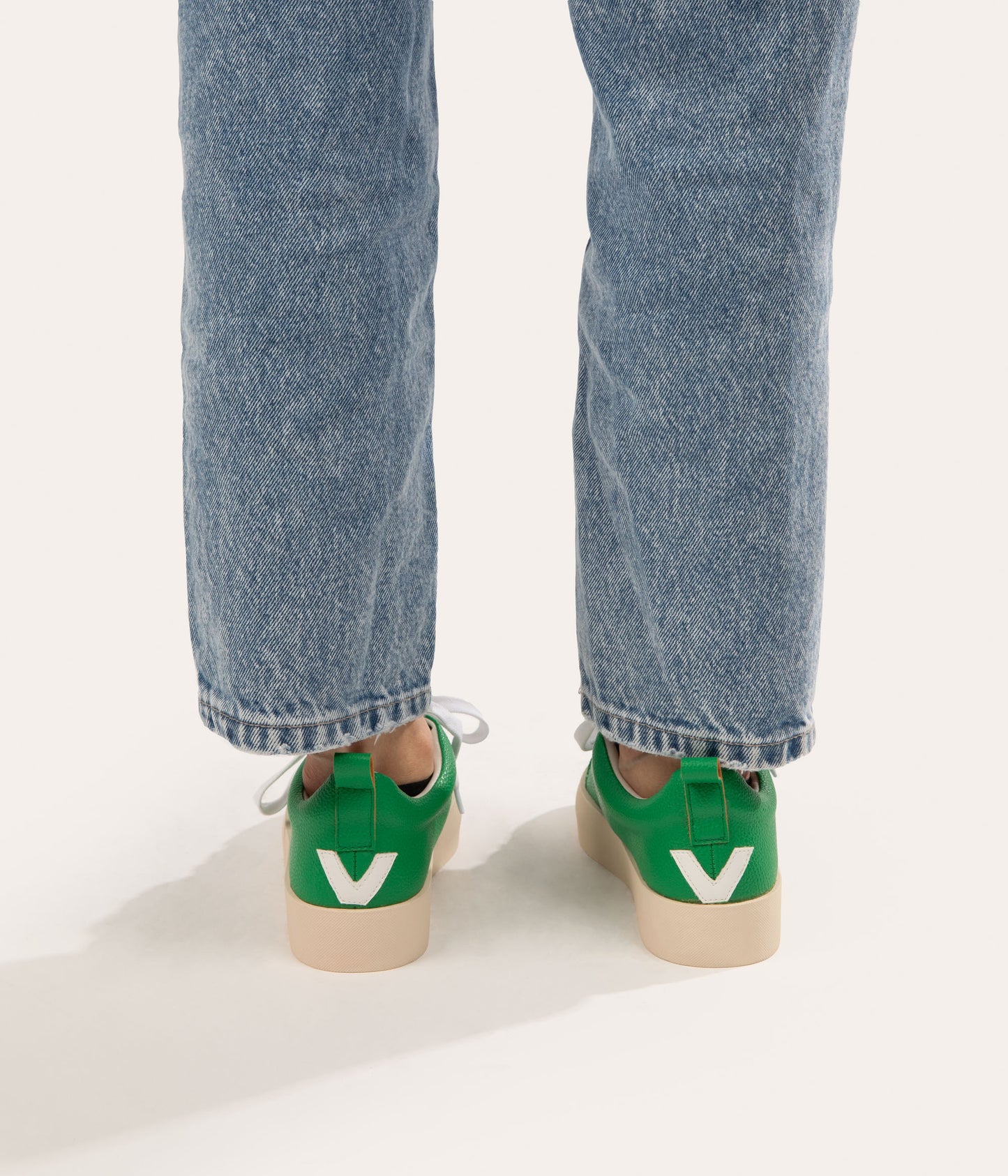 MARCI Women's Vegan Sneakers | Color: Green - variant::green