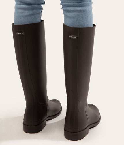OTOKI Women's Tall Vegan Rain Boots | Color: Beige - variant::soy