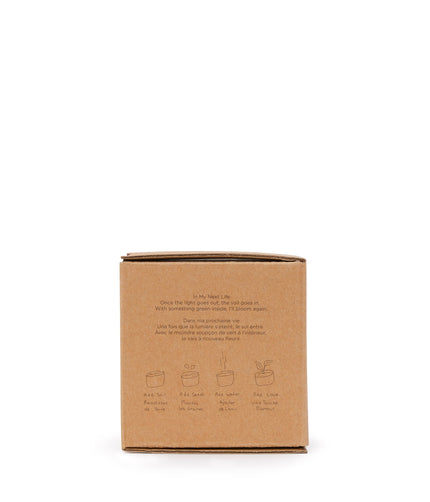 Good Reputation Mini Square Soy Candle | Color: White - variant::white
