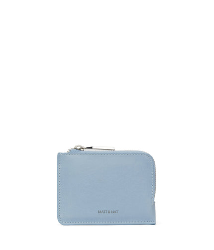 SEVASM Small Vegan Wallet - Vintage | Color: Blue - variant::breeze
