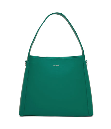 JADA Vegan Shoulder Bag - Arbor | Color: Green - variant::peacock