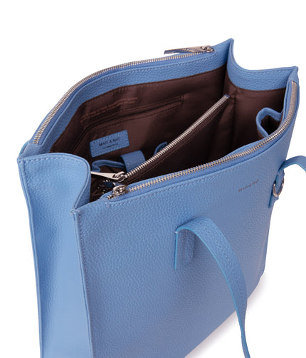 CANCI Vegan Tote Bag - Purity | Color: Blue - variant::coast