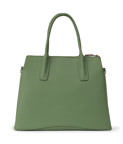 NEVADALG Vegan Satchel - Purity | Color: Green - variant::herb
