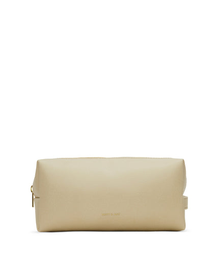BLAIR Vegan Toiletry Case - Vintage | Color: White - variant::vanilla
