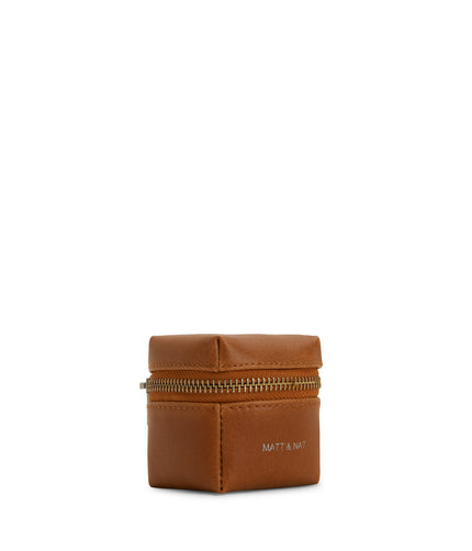 DARLING Vegan Jewelry Box - Vintage | Color: Brown - variant::chili