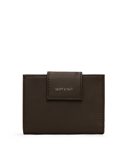 CRUISESM Small Vegan Wallet - Sol | Color: Brown - variant::espresso