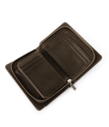 WEBBERSM Small Vegan Wallet - Vintage | Color: Brown - variant::espresso