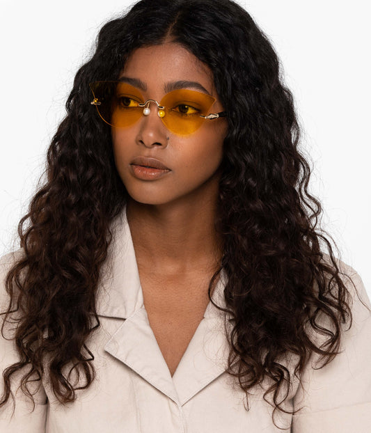 mai sunglasses yellow
