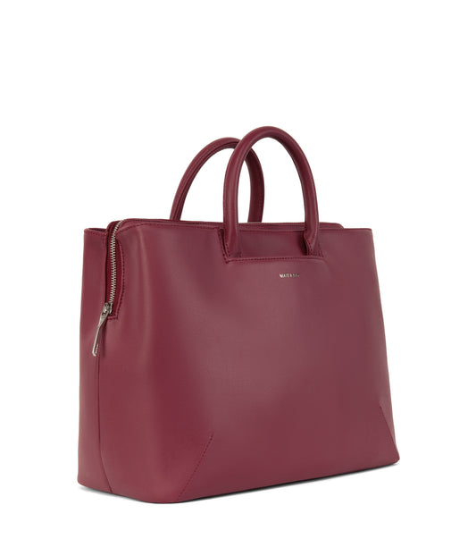 KINTLA Vegan Satchel - Arbor  | Color: Red - variant::beetroot