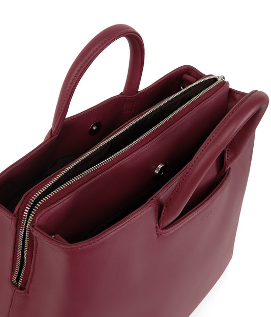 KINTLA Vegan Satchel - Arbor  | Color: Red - variant::beetroot