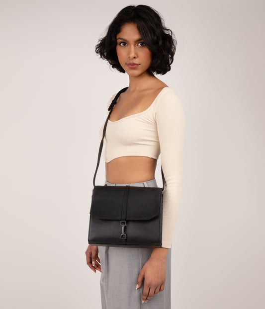 LAUREN Vegan Crossbody Bag - Arbor  | Color: Red - variant::beetroot