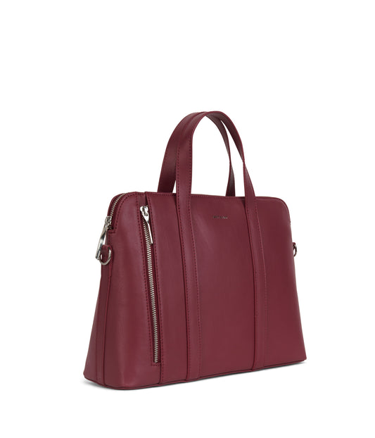 SONA Vegan Satchel - Arbor  | Color: Red - variant::beetroot