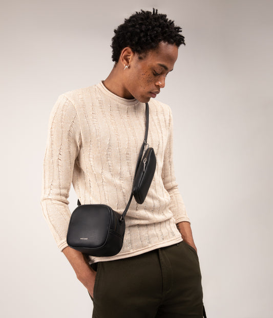 SWAE Vegan Crossbody Bag - Arbor | Color: Red - variant::beetroot