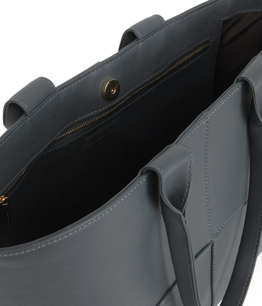 TRISTAN Vegan Tote Bag - Arbor  | Color: Grey - variant::mushroom