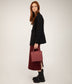 ADELSM Small Vegan Satchel - Purity | Color: Red - variant::lychee