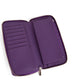 CENTRAL Vegan Wallet - Purity | Color: Purple - variant::violet