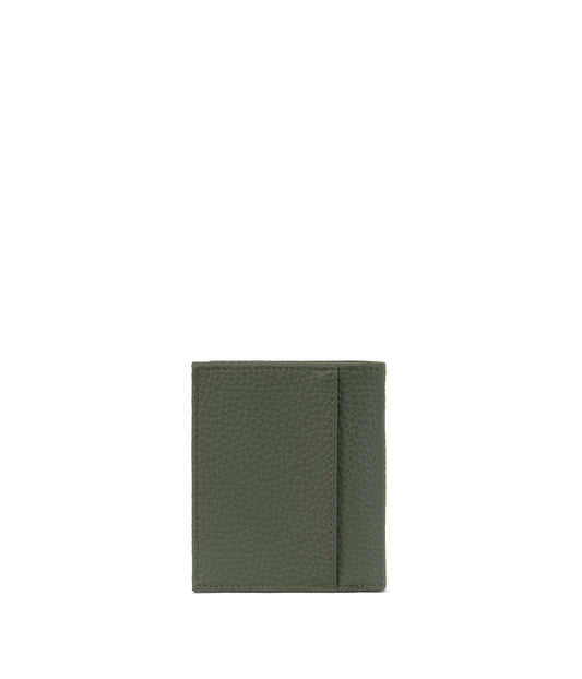 GIO Vegan Folded Wallet - Purity | Color: Green - variant::forest