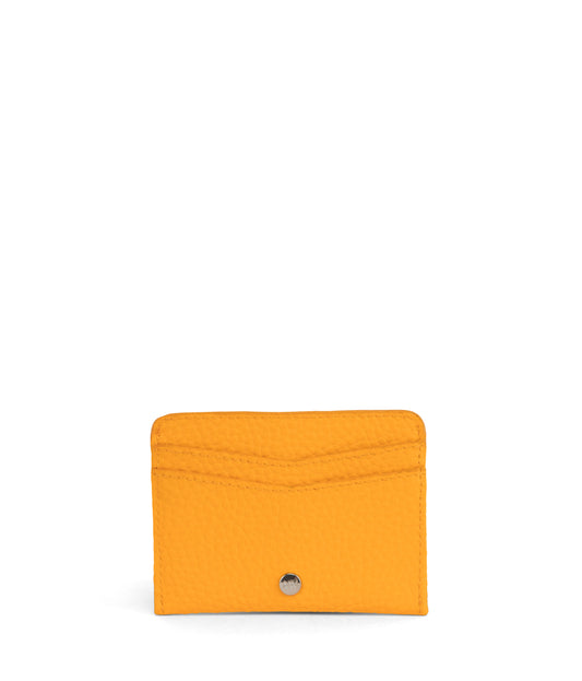 JUNYA Vegan Card Holder - Purity | Color: Orange - variant::arancia