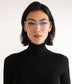 AMINE-3 Recycled Square Reading Glasses | Color: Black - variant::black