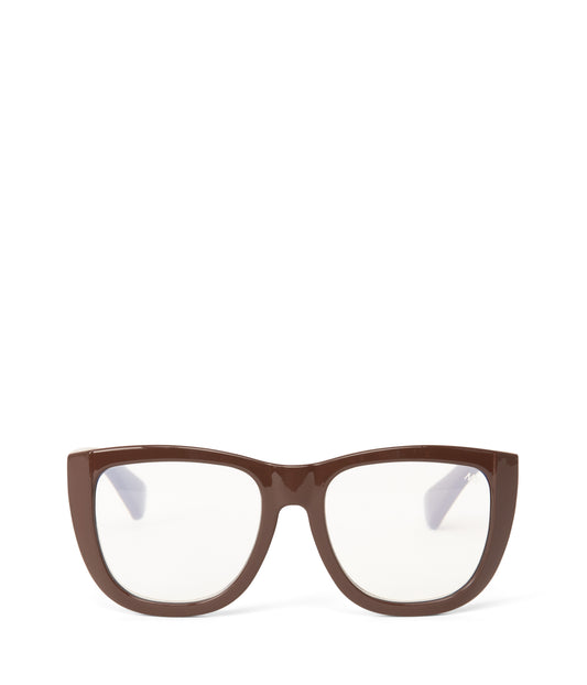 SAVA-3 Recycled Wayfarer Reading Glasses | Color: White - variant::nude
