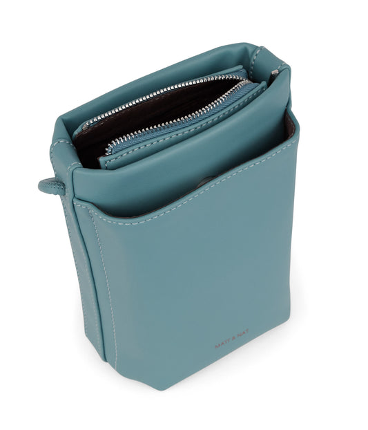 MILLE Vegan Crossbody Bag - Sol | Color: Blue - variant::canal