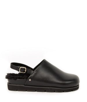SARO Women's Vegan Mule Shoes