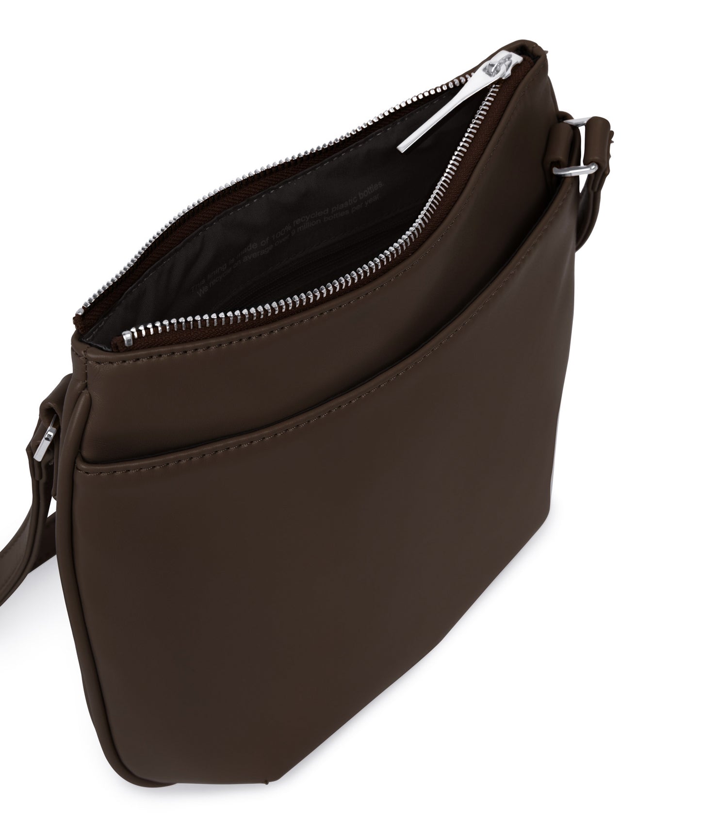SALO LG Vegan Crossbody Bag - Sol | Color: Brown - variant::espresso