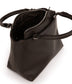 ATHENA Small Vegan Satchel - Sol | Color: Brown - variant::espresso