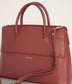 SILVA Vegan Satchel - UPPEAL™ | Color: Red - variant::charm