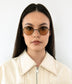 EDDON Small Round Sunglasses | Color: Black - variant::black