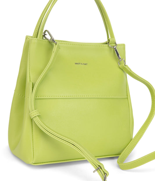 WILLASM Small Vegan Tote Bag - Vintage | Color: Green - variant::honeydew