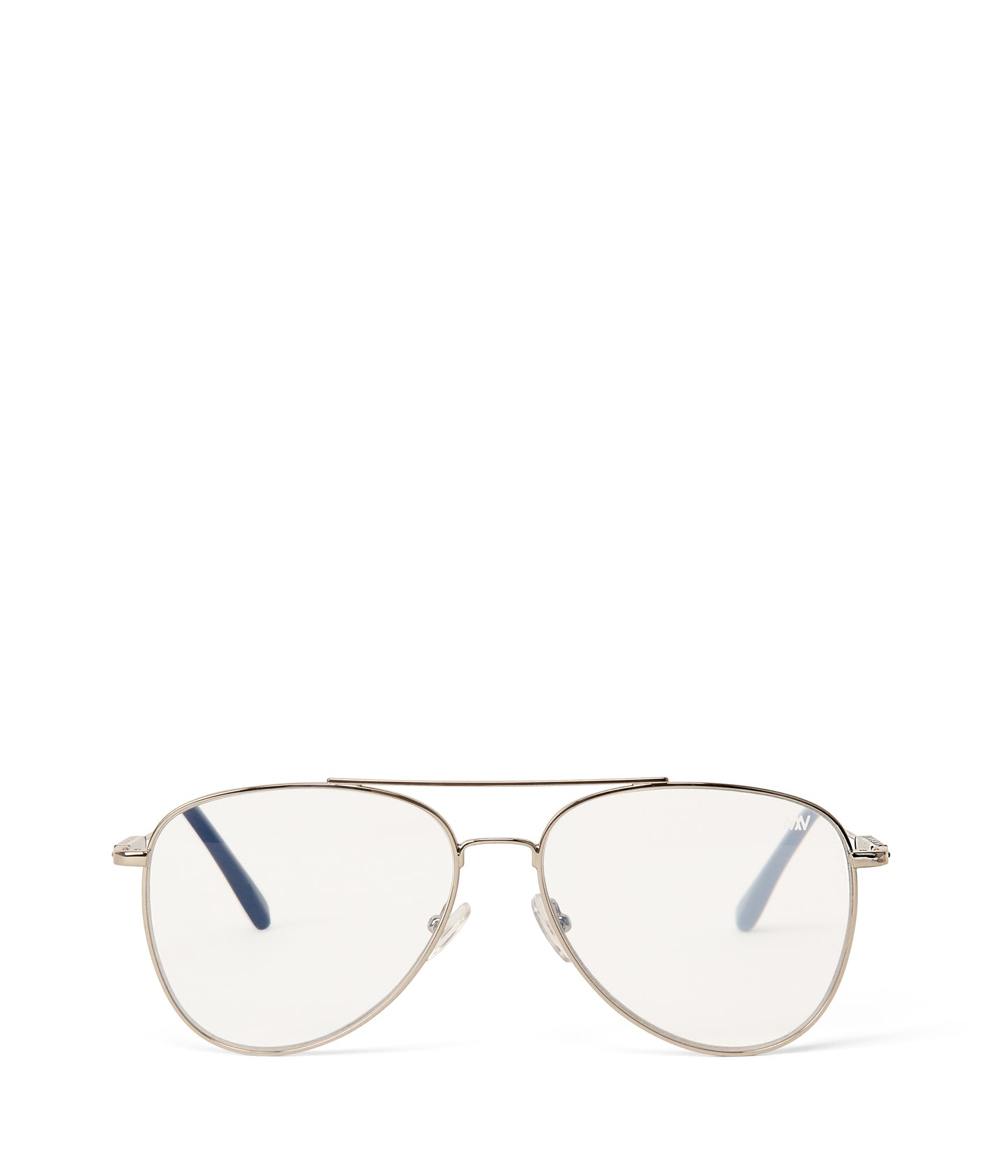 HIMARI-3 Recycled Aviator Reading Glasses | Color: Grey - variant::silver
