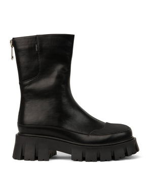 AVIKA Women's Vegan Chunky Chelsea Boots