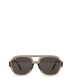 CHOI-2 Recycled Aviator Sunglasses | Color: Grey - variant::grey