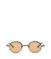 EDDON Small Round Sunglasses | Color: Black - variant::black
