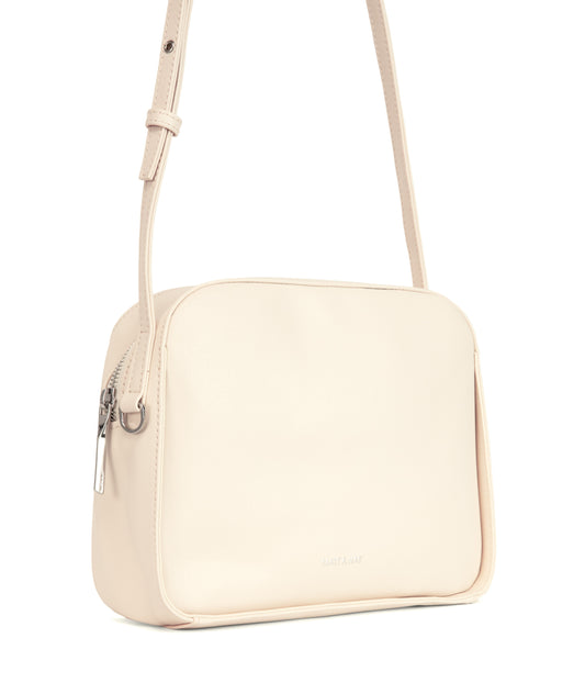 ARC Vegan Crossbody Bag - Arbor | Color: White, Beige - variant::macadamia