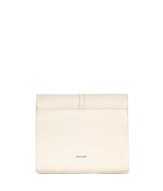 LAUREN Vegan Crossbody Bag - Arbor | Color: White, Beige - variant::macadamia