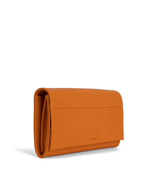 LETTE Vegan Wallet Crossbody Bag - Arbor | Color: Orange - variant::spice