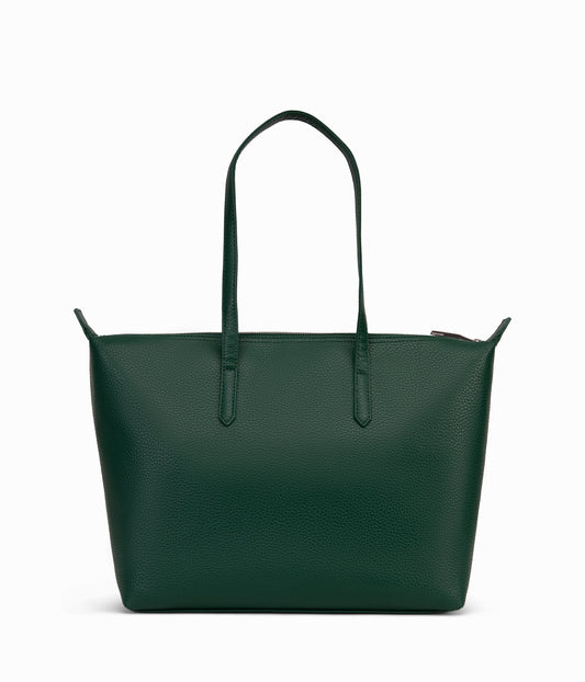 ABBI Vegan Tote Bag - Purity | Color: Green - variant::empress