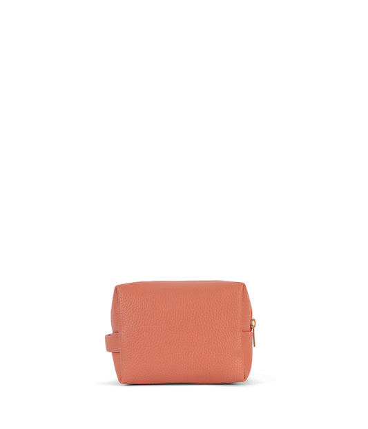 BLAIRSM Small Vegan Toiletry Case - Purity | Color: Orange, Pink - variant::plush
