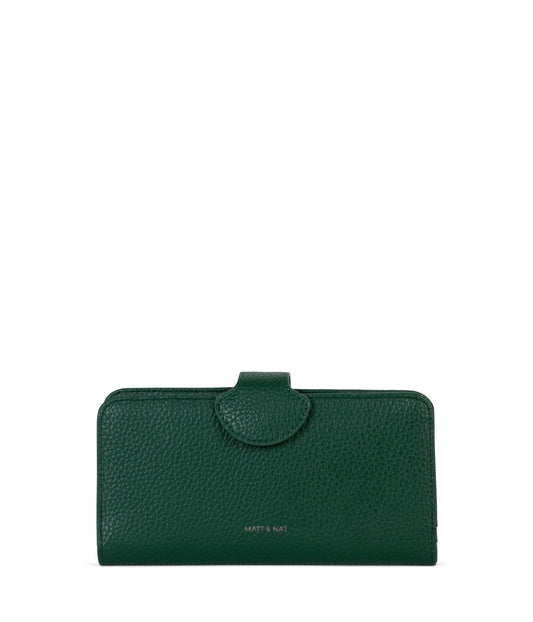 FLOAT Vegan Wallet - Purity | Color: Green - variant::empress