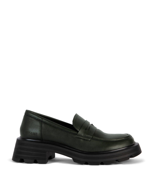 DIDO Women's Vegan Loafer| Color: Green - variant::green