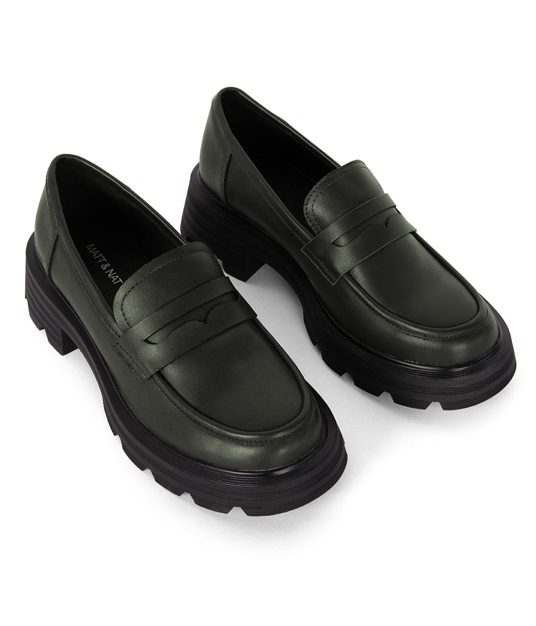 DIDO Women's Vegan Loafer| Color: Green - variant::green
