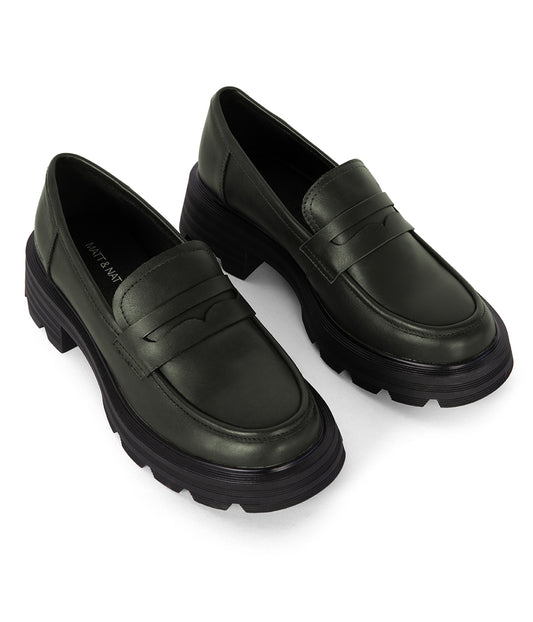 DIDO Women's Vegan Loafer| Color: Green - variant::green