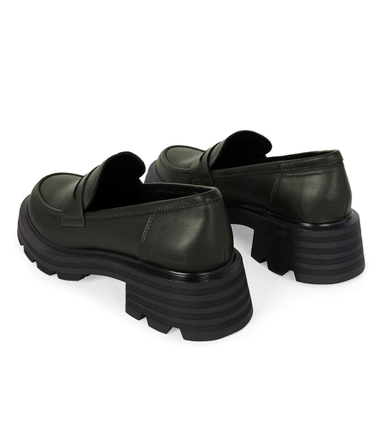 DIDO Women's Vegan Loafer| Color: Green - variant::green
