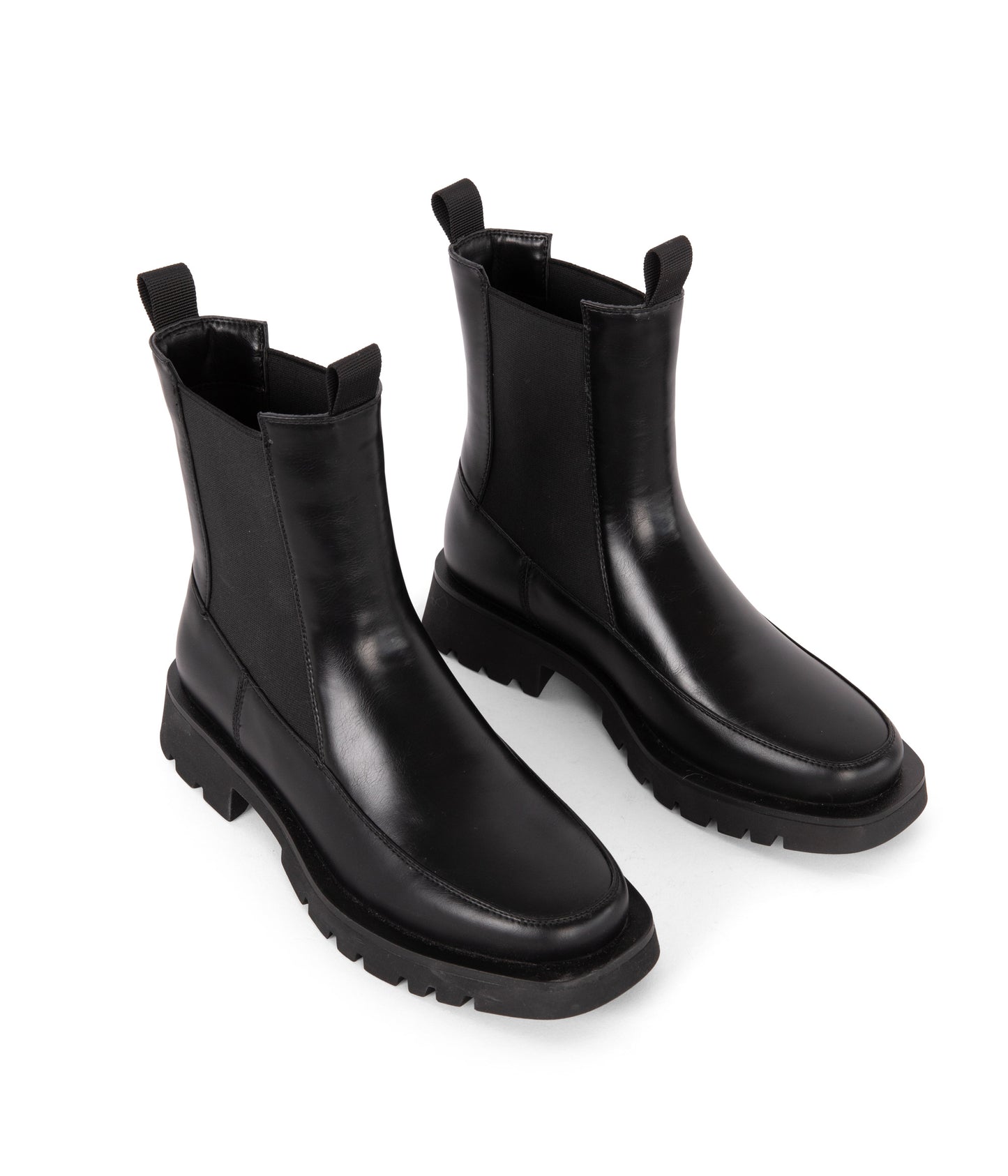 ESTER Women's Vegan Chelsea Boots | Color: Black - variant::black