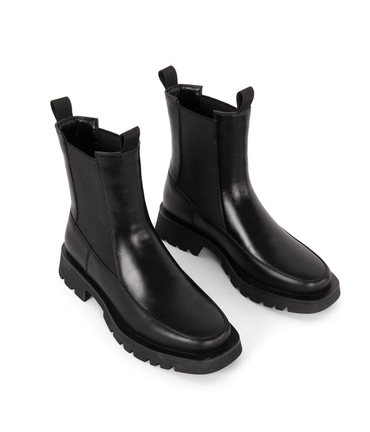ESTER Women's Vegan Chelsea Boots | Color: Black - variant::black